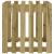 Jardinieră grădină design gard, 60x60x60 cm, lemn pin impregnat GartenMobel Dekor
