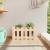Jardinieră grădină design gard, 60x30x30 cm, lemn masiv de pin GartenMobel Dekor