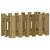 Jardinieră grădină design gard 60x30x30cm lemn de pin impregnat GartenMobel Dekor