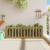 Pat înălțat grădină design gard 150x50x50 cm lemn impregnat pin GartenMobel Dekor