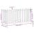 Pat înălțat grădină design gard alb 150x50x70cm lemn pin tratat GartenMobel Dekor