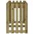 Pat înălțat grădină design gard 150x50x70 cm lemn impregnat pin GartenMobel Dekor
