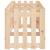 Pat înălțat grădină design gard 200x50x50 cm lemn impregnat pin GartenMobel Dekor