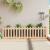 Pat înălțat grădină design gard 200x50x50 cm lemn impregnat pin GartenMobel Dekor