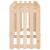 Pat înălțat grădină design gard 200x50x70 cm lemn impregnat pin GartenMobel Dekor
