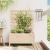 Jardinieră de grădină cu raft, 79x39,5x114 cm, lemn masiv pin GartenMobel Dekor