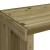 Bancă de grădină extensibilă, 212,5x40,5x45 cm, lemn pin tratat GartenMobel Dekor