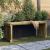 Bancă de grădină extensibilă, 212,5x40,5x45 cm, lemn pin tratat GartenMobel Dekor
