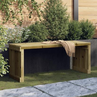Bancă de grădină extensibilă, 212,5x40,5x45 cm, lemn pin tratat GartenMobel Dekor