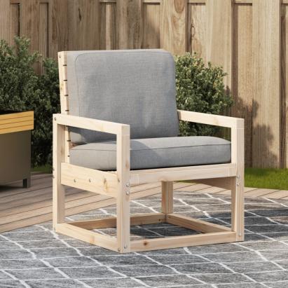 Scaun de grădină, 57,5x63x76 cm, lemn masiv de pin GartenMobel Dekor