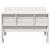 Masă de picnic pentru copii alb 88x122x58 cm, lemn masiv de pin GartenMobel Dekor