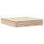Groapă de nisip cu capac, 111x111x19,5 cm, lemn masiv de pin GartenMobel Dekor