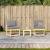 Set mobilier de grădină, 3 piese, lemn masiv de pin GartenMobel Dekor