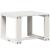 Set mobilier de grădină, 3 piese, alb, lemn masiv de pin GartenMobel Dekor