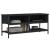 Dulap TV, negru, 100x35x45 cm, lemn prelucrat GartenMobel Dekor