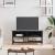 Dulap TV, negru, 100x35x45 cm, lemn prelucrat GartenMobel Dekor