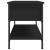 Dulap TV, negru, 100x35x45 cm, lemn prelucrat GartenMobel Dekor