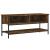Dulap TV, stejar afumat, 100x35x45 cm, lemn prelucrat GartenMobel Dekor