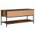 Dulap TV, stejar afumat, 100x35x45 cm, lemn prelucrat GartenMobel Dekor
