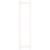 Suport pentru prosoape, alb, 23x18x90 cm, lemn masiv de pin GartenMobel Dekor