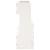Pantofare de perete, 2 buc., alb, 59x9x23 cm, lemn masiv pin GartenMobel Dekor