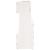 Pantofare de perete, 2 buc., alb, 110x9x23 cm, lemn masiv pin GartenMobel Dekor