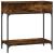 Masă consolă, stejar fumuriu, 75x34,5x75 cm, lemn prelucrat GartenMobel Dekor