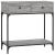Masă consolă, gri sonoma, 75x34,5x75 cm, lemn prelucrat GartenMobel Dekor
