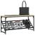 Suport de pantofi, stejar sonoma, 90x30x45 cm, lemn prelucrat GartenMobel Dekor