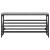 Pantofar, gri sonoma, 90x30x45 cm, lemn prelucrat GartenMobel Dekor