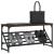 Pantofar, stejar maro, 90x30x45 cm, lemn compozit GartenMobel Dekor
