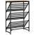 Pantofar, stejar fumuriu, 60x30x85 cm, lemn prelucrat GartenMobel Dekor