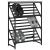 Pantofar, gri sonoma, 60x30x85 cm, lemn prelucrat GartenMobel Dekor