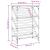Pantofar, gri sonoma, 60x30x85 cm, lemn prelucrat GartenMobel Dekor