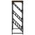 Pantofar, stejar maro, 90x30x85 cm, lemn prelucrat GartenMobel Dekor