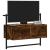 Dulap TV montat pe perete, stejar fumuriu, 60,5x30x51 cm, lemn GartenMobel Dekor