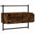 Dulap TV montat pe perete, stejar fumuriu, 60,5x30x51 cm, lemn GartenMobel Dekor