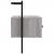 Dulap TV montat pe perete, gri sonoma, 60,5x30x51 cm, lemn GartenMobel Dekor