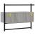 Dulap TV montat pe perete, gri sonoma, 60,5x30x51 cm, lemn GartenMobel Dekor