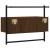 Dulap TV montat pe perete, stejar maro, 60,5x30x51 cm, lemn GartenMobel Dekor