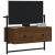 Dulap TV montat pe perete, stejar maro, 60,5x30x51 cm, lemn GartenMobel Dekor