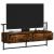 Dulap TV montat pe perete, stejar fumuriu, 100,5x30x51 cm, lemn GartenMobel Dekor