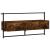 Dulap TV montat pe perete, stejar fumuriu, 100,5x30x51 cm, lemn GartenMobel Dekor