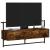 Dulap TV montat pe perete, stejar fumuriu, 100,5x30x51 cm, lemn GartenMobel Dekor