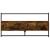Dulap TV montat pe perete, stejar fumuriu, 100,5x30x51 cm, lemn GartenMobel Dekor