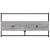Dulap TV montat pe perete, gri sonoma, 100,5x30x51 cm, lemn GartenMobel Dekor