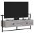 Dulap TV montat pe perete, gri sonoma, 100,5x30x51 cm, lemn GartenMobel Dekor