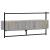 Dulap TV montat pe perete, gri sonoma, 100,5x30x51 cm, lemn GartenMobel Dekor
