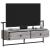 Dulap TV montat pe perete, gri sonoma, 100,5x30x51 cm, lemn GartenMobel Dekor