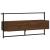 Dulap TV montat pe perete, stejar maro, 100,5x30x51 cm, lemn GartenMobel Dekor